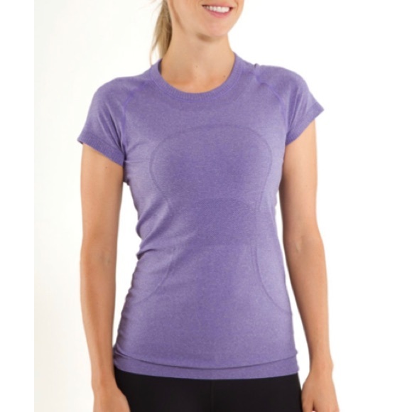 lululemon athletica Tops - Lululemon Swiftly Tech tee purple size 6